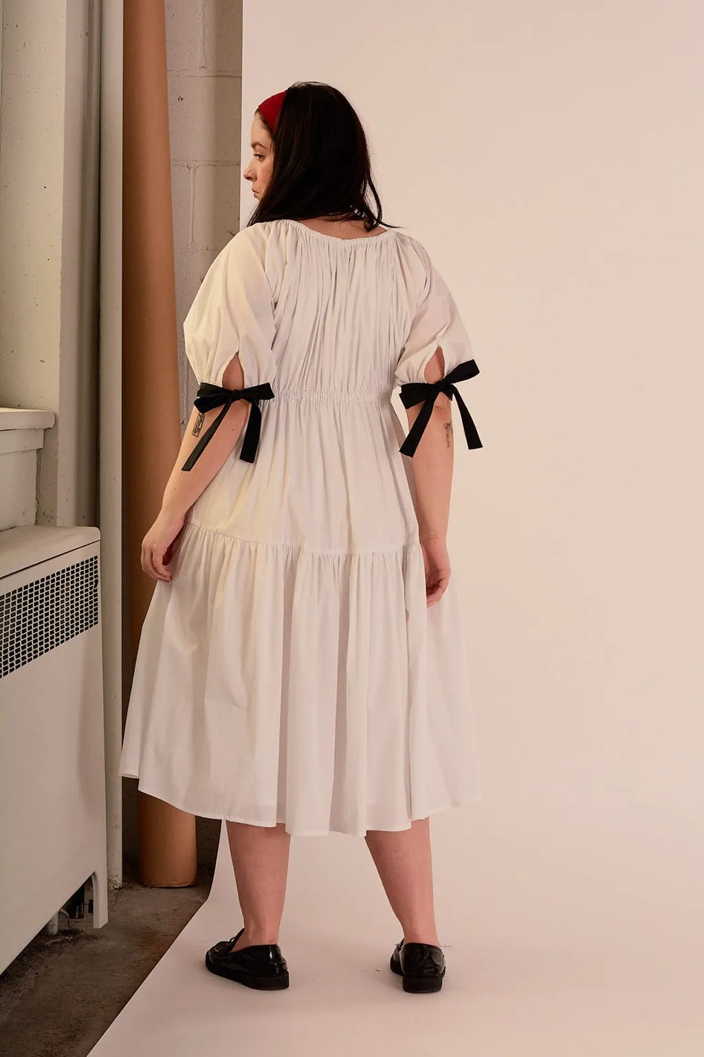 Jolen Dress Black & White