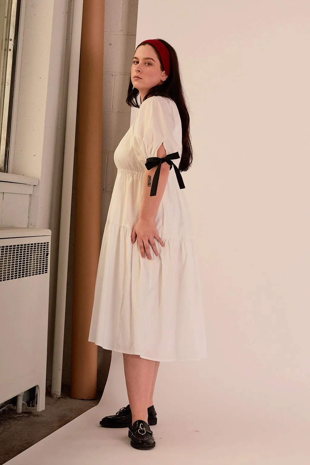 Jolen Dress Black & White