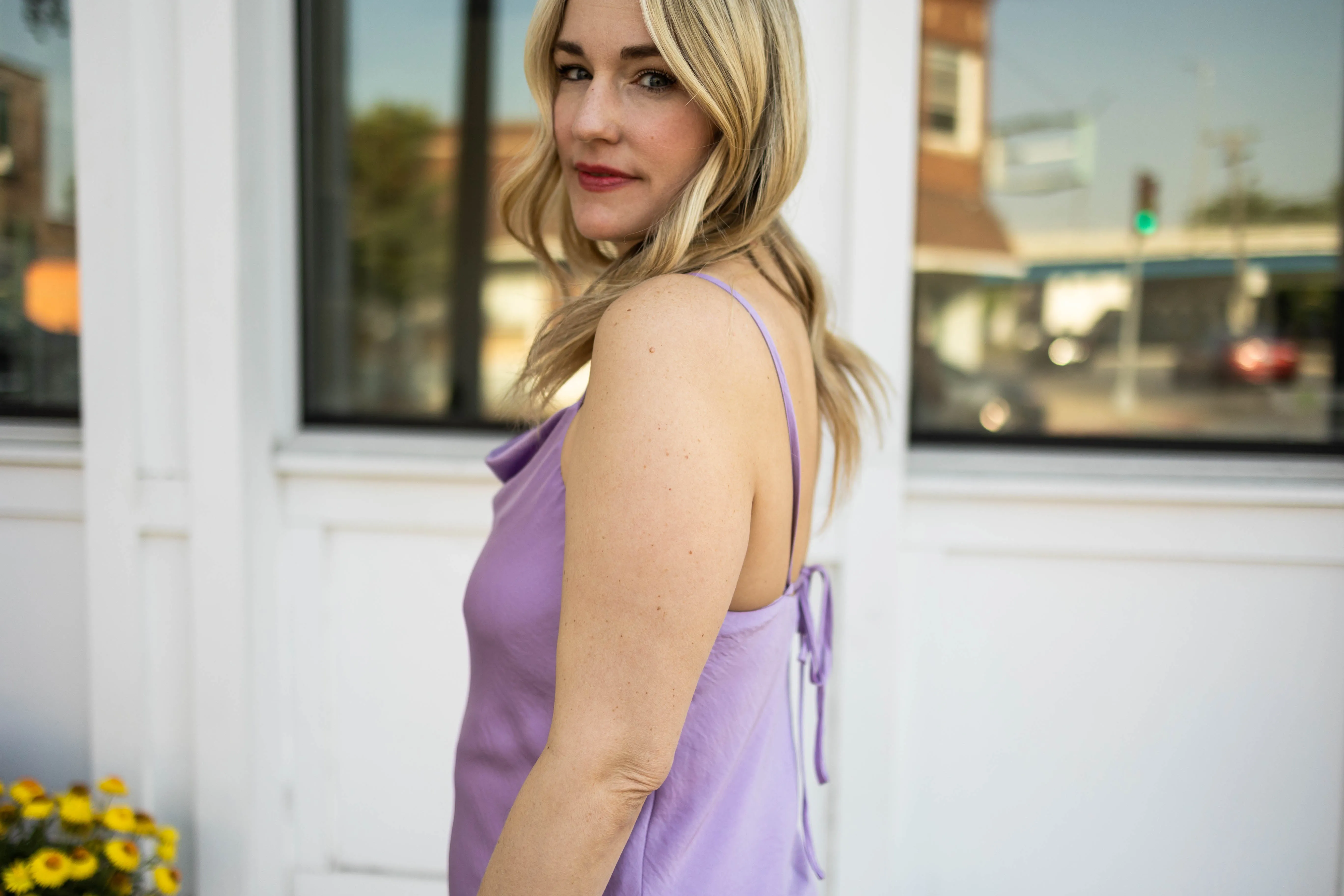 jonie dress in lilac