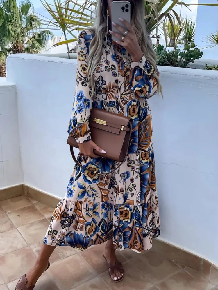 Lagos - Elegant midi dress