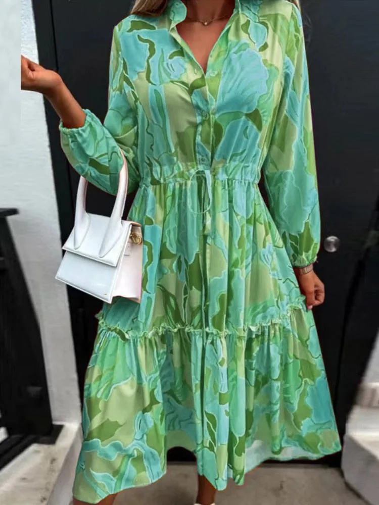 Lagos - Elegant midi dress