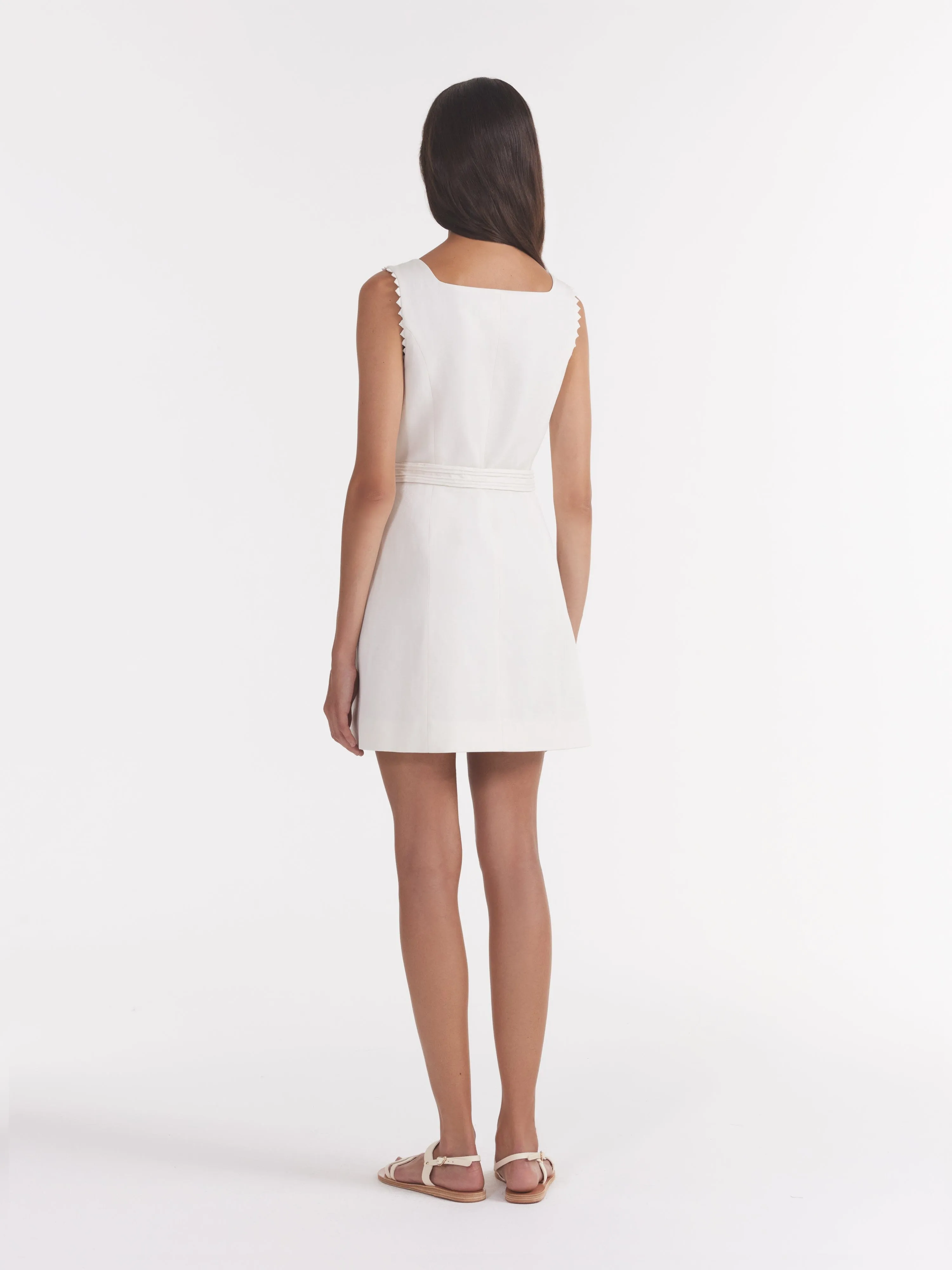 Mika Dress in Cream