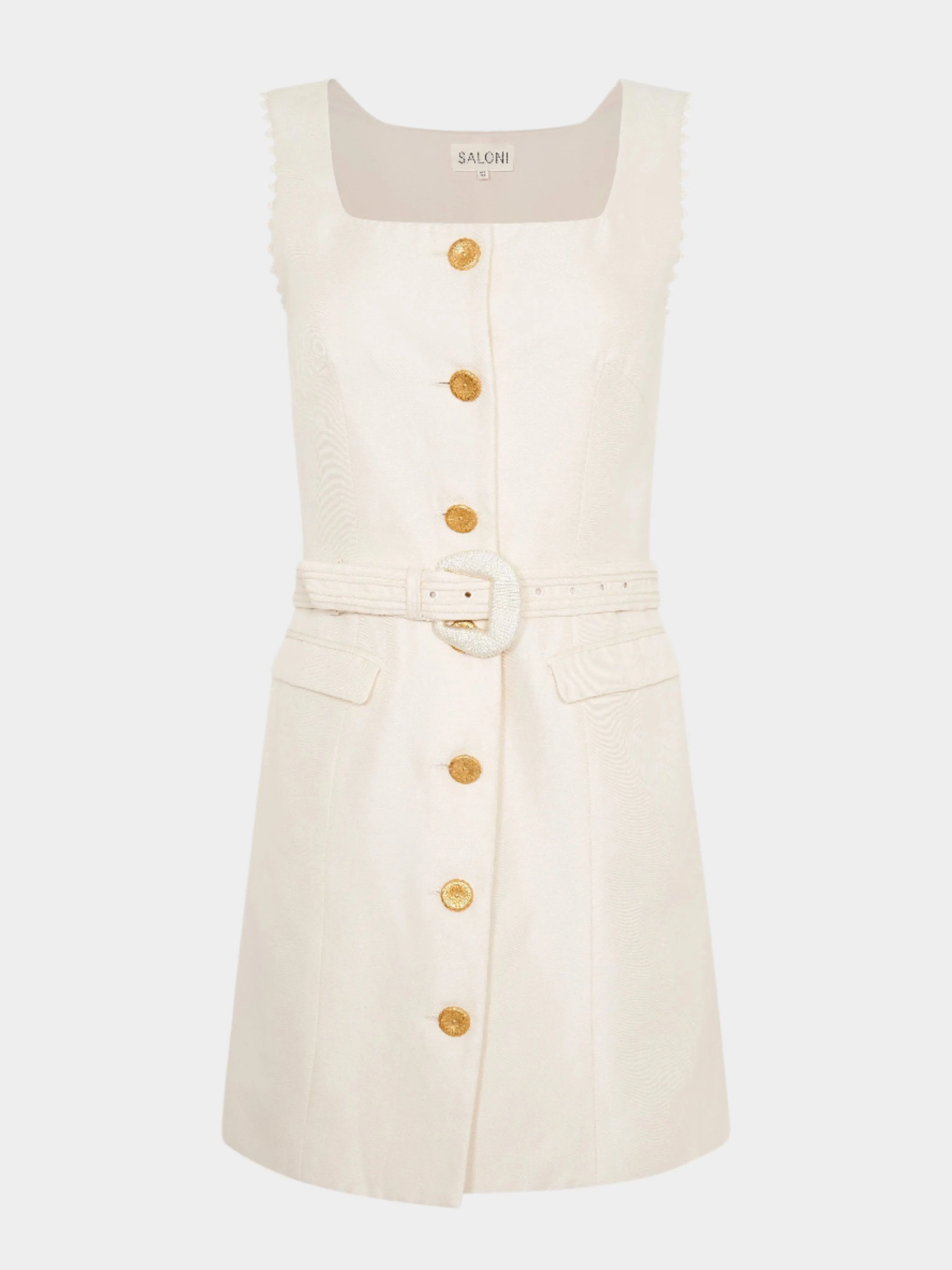 Mika Dress in Cream