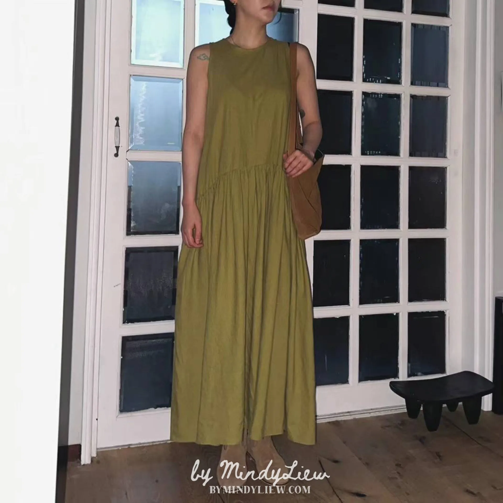 ML24559 Elegant Linen Dress