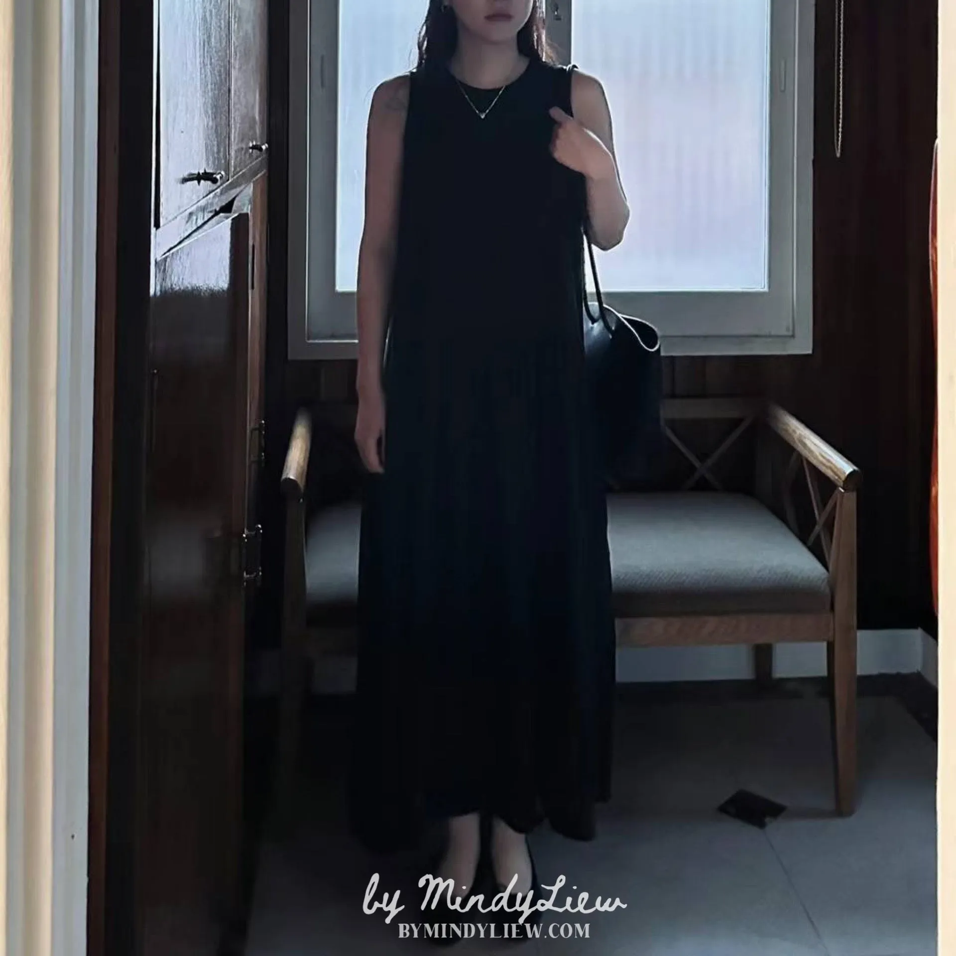 ML24559 Elegant Linen Dress
