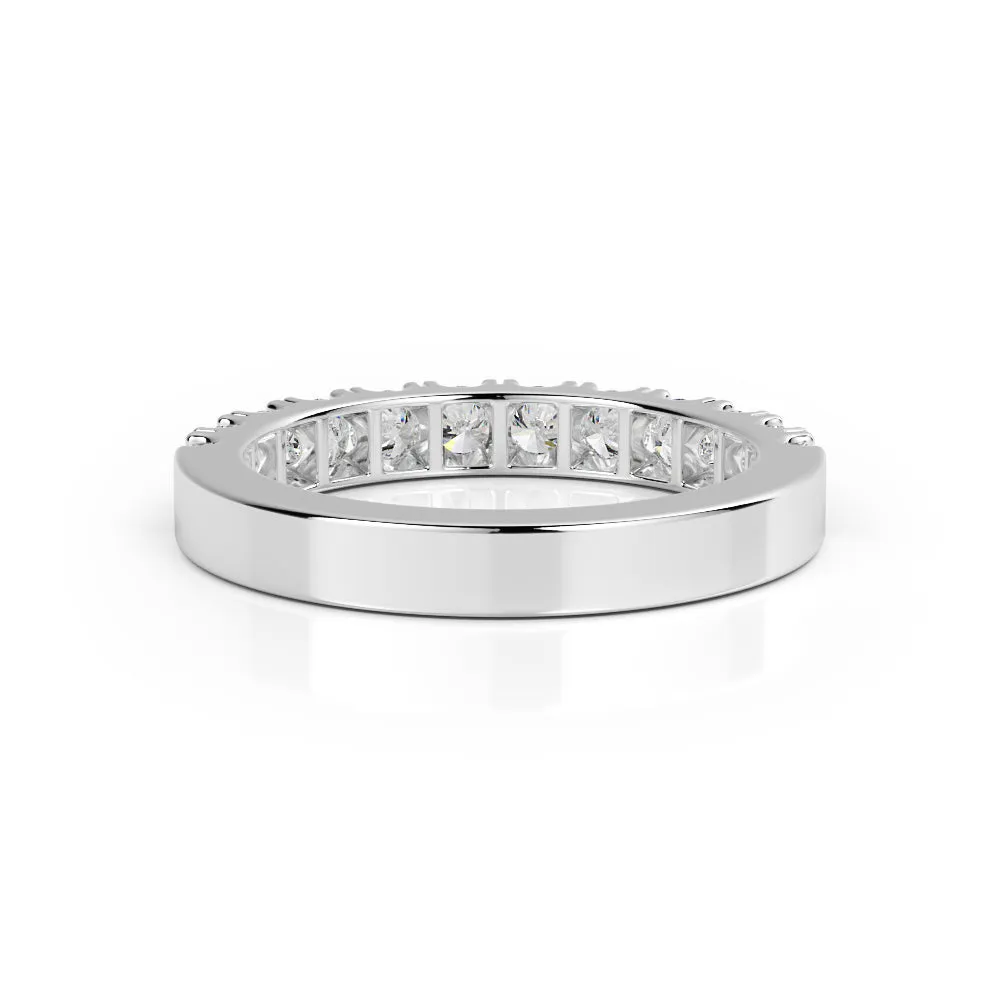 Natural Mystic Eternity Band Natural Round cut Diamond Wedding Band