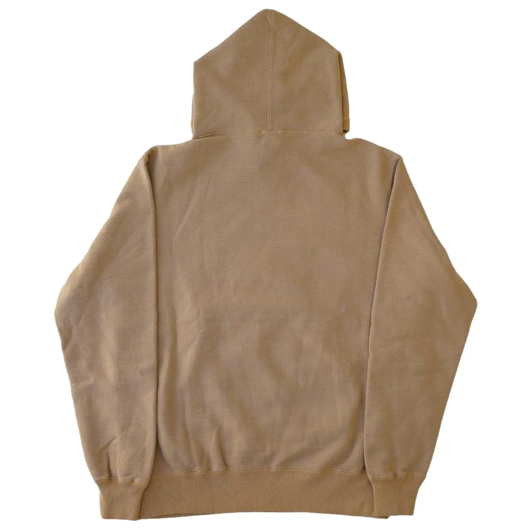 OD LW Kakishibu SZ Vintage Pinborder Knit Hooded Sweatshirt