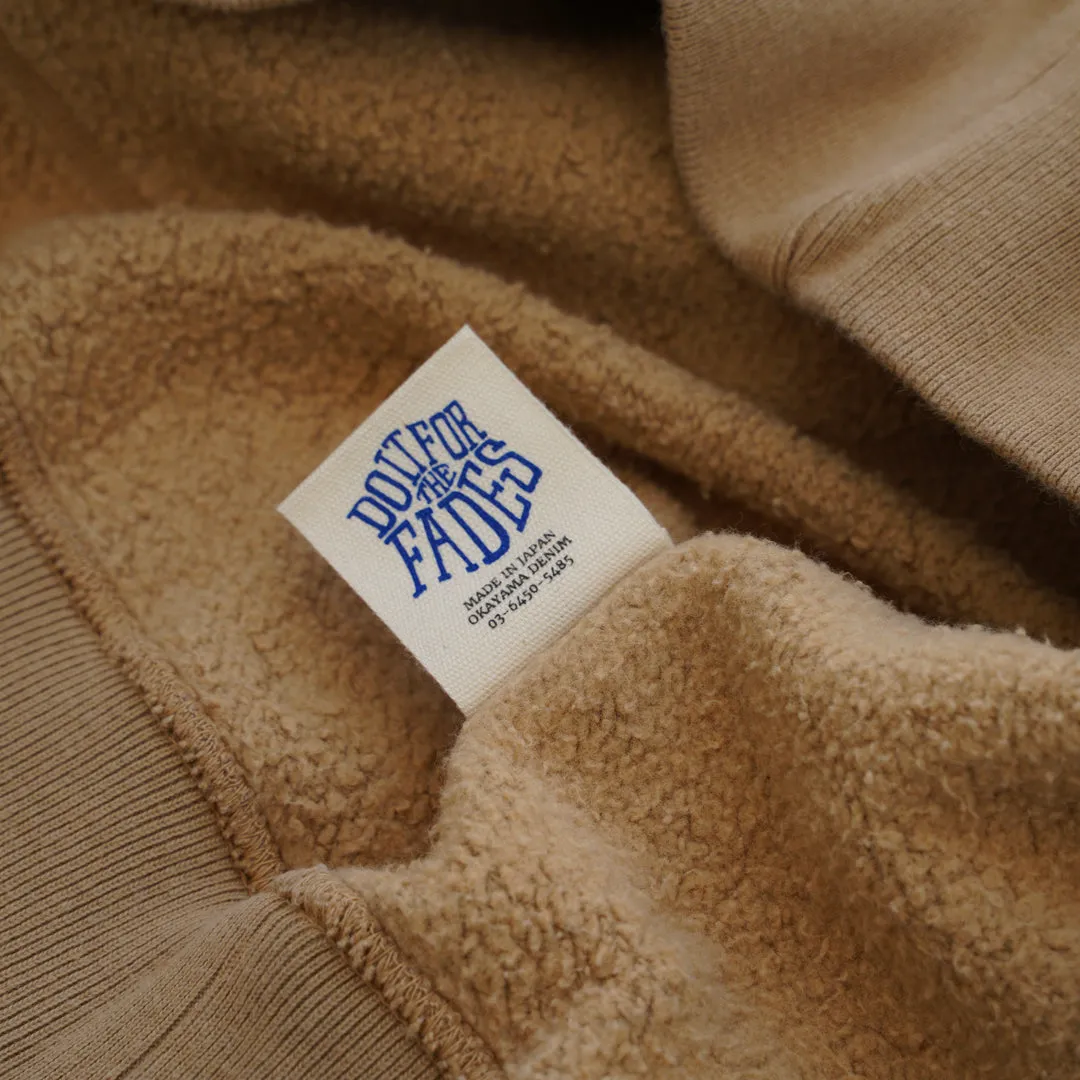 OD LW Kakishibu SZ Vintage Pinborder Knit Hooded Sweatshirt