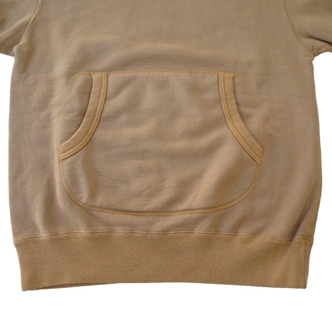 OD LW Kakishibu SZ Vintage Pinborder Knit Hooded Sweatshirt
