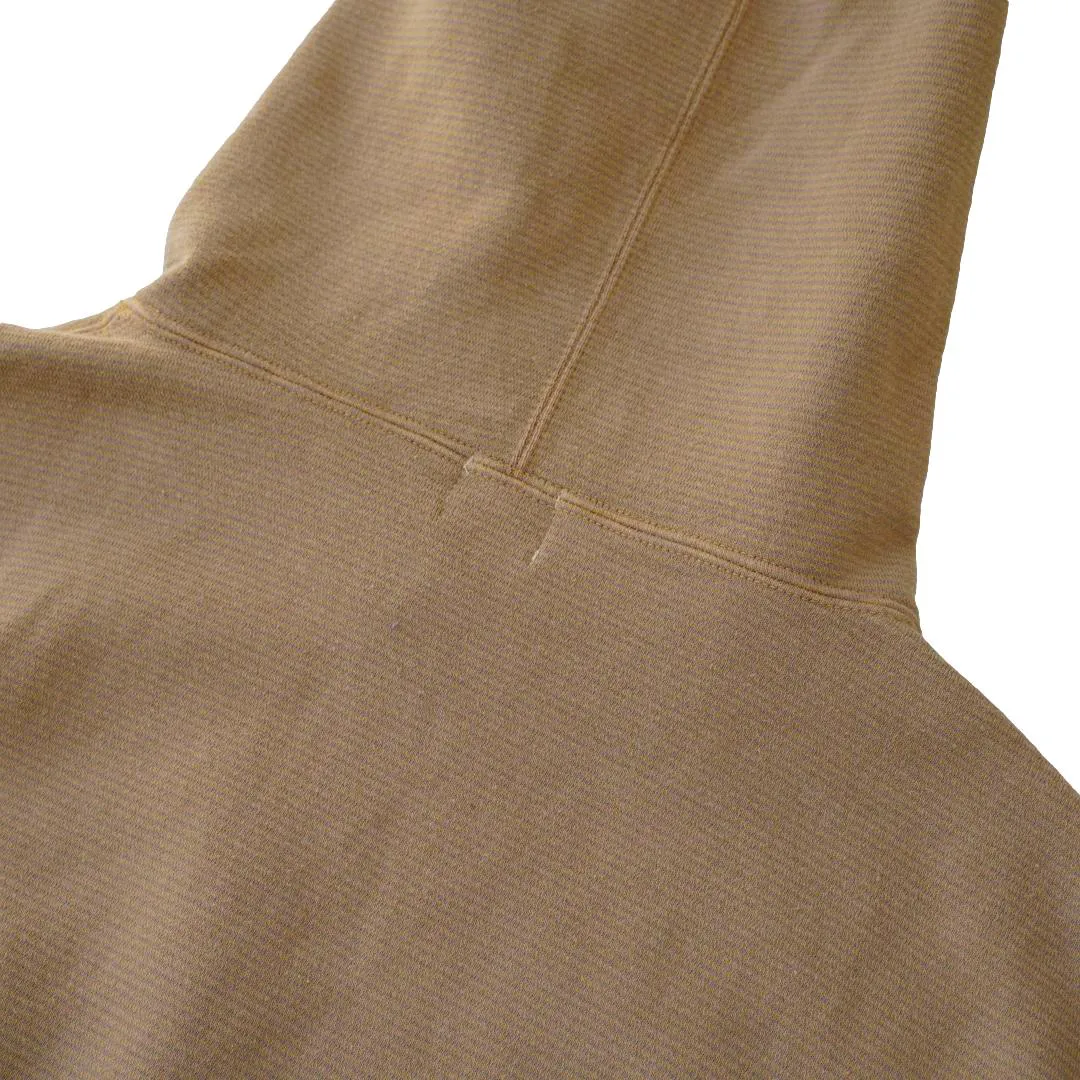 OD LW Kakishibu SZ Vintage Pinborder Knit Hooded Sweatshirt