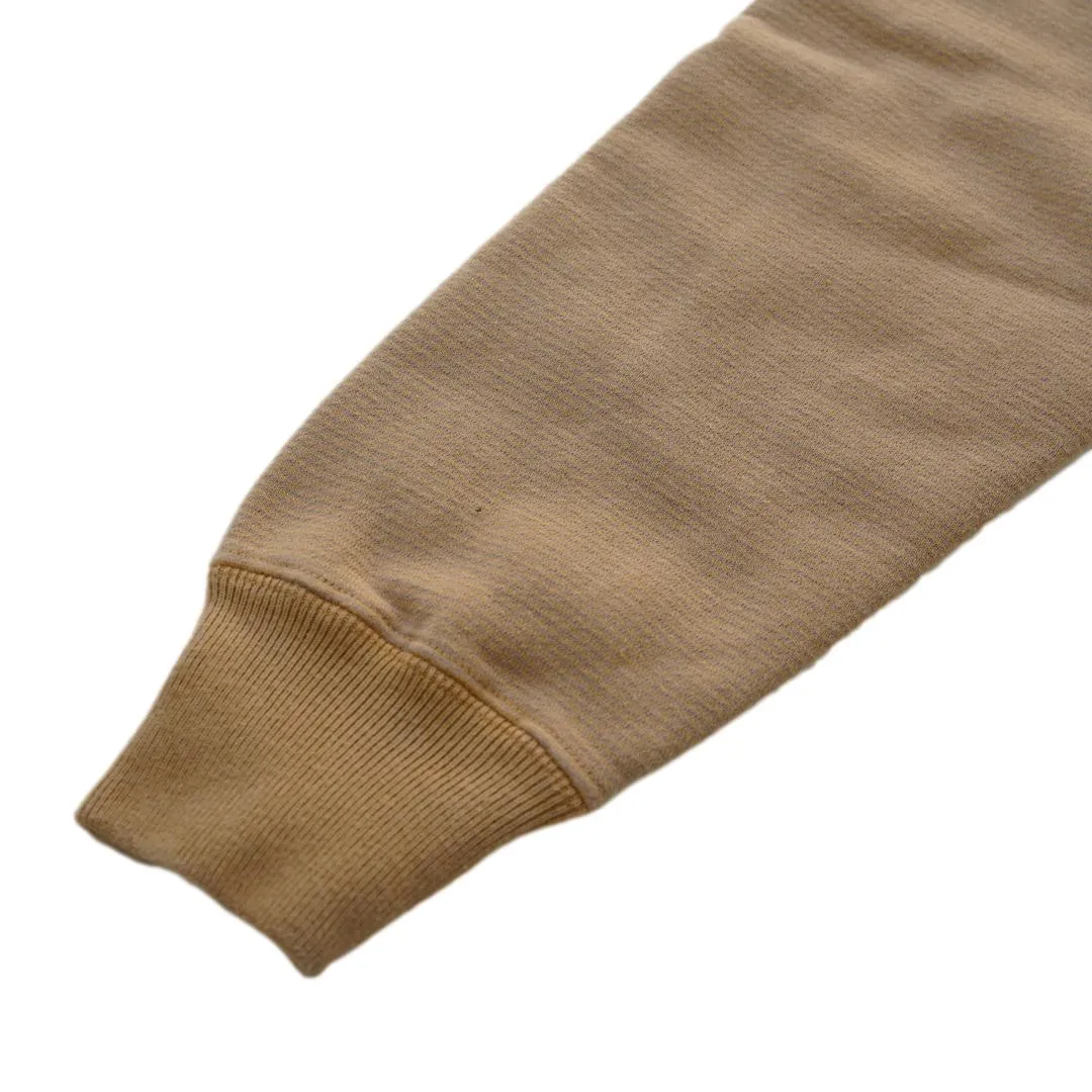 OD LW Kakishibu SZ Vintage Pinborder Knit Hooded Sweatshirt