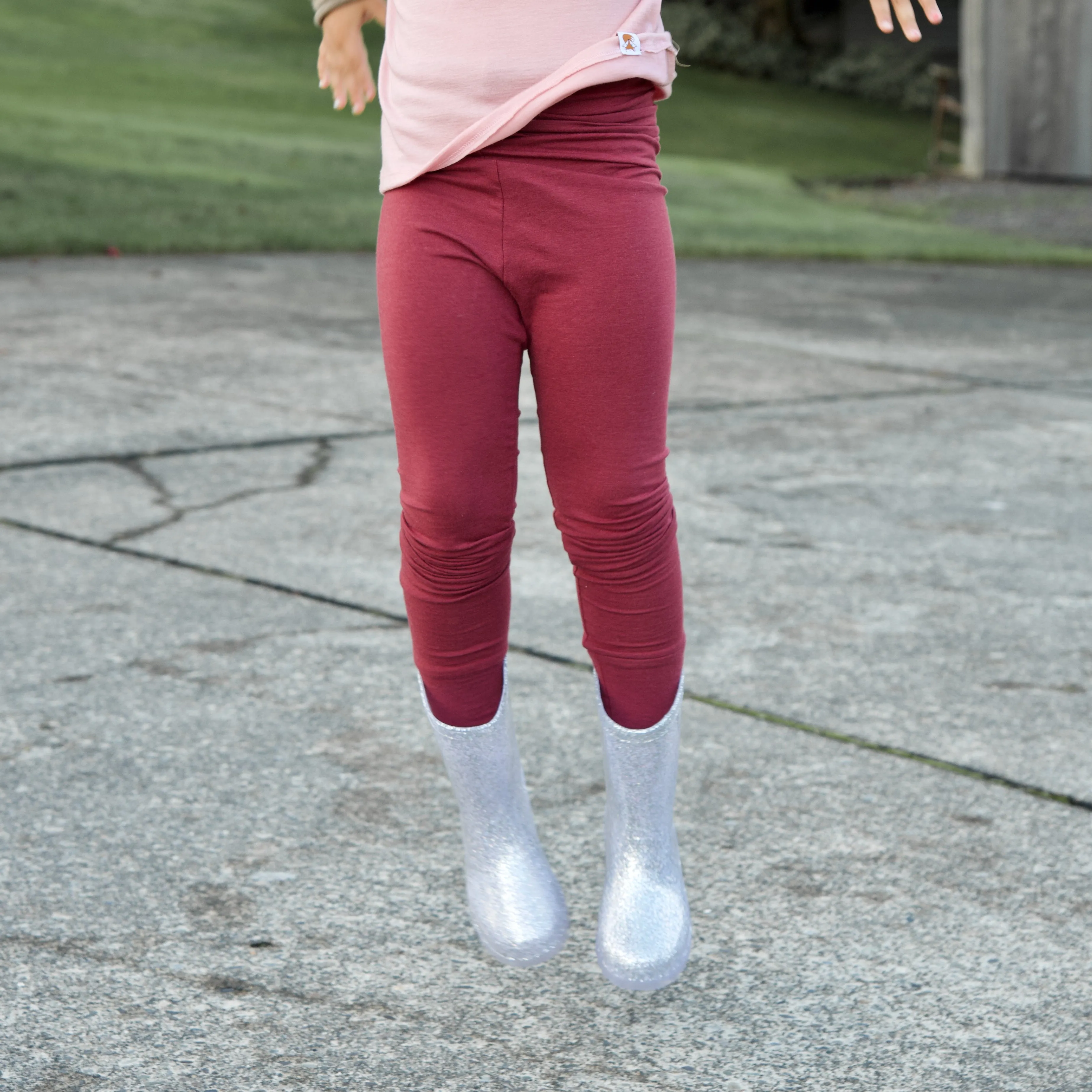 Organic Adjustable Leggings - Solids