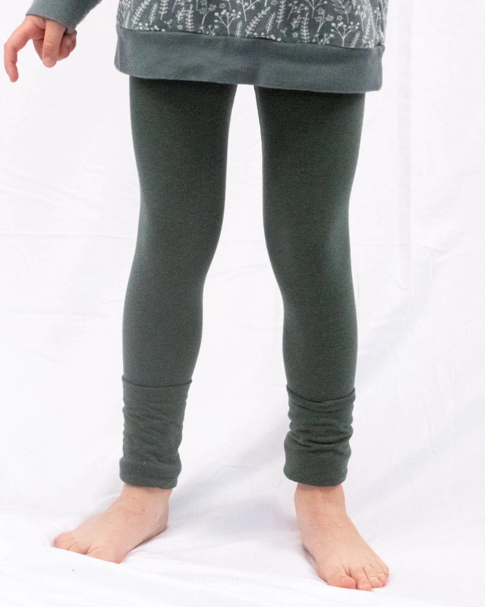Organic Adjustable Leggings - Solids