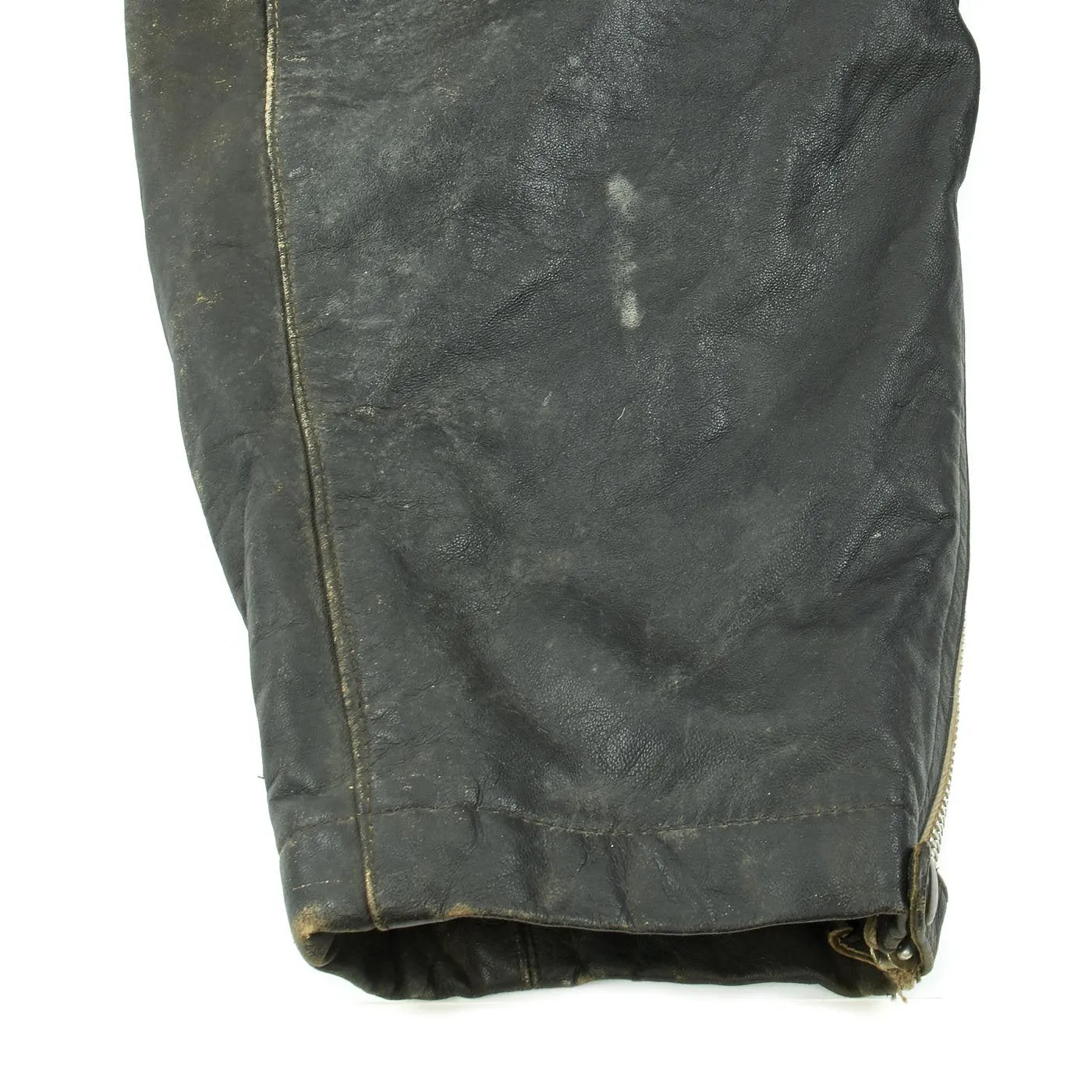 Original German WWII Luftwaffe Leather Winter Flying Suit