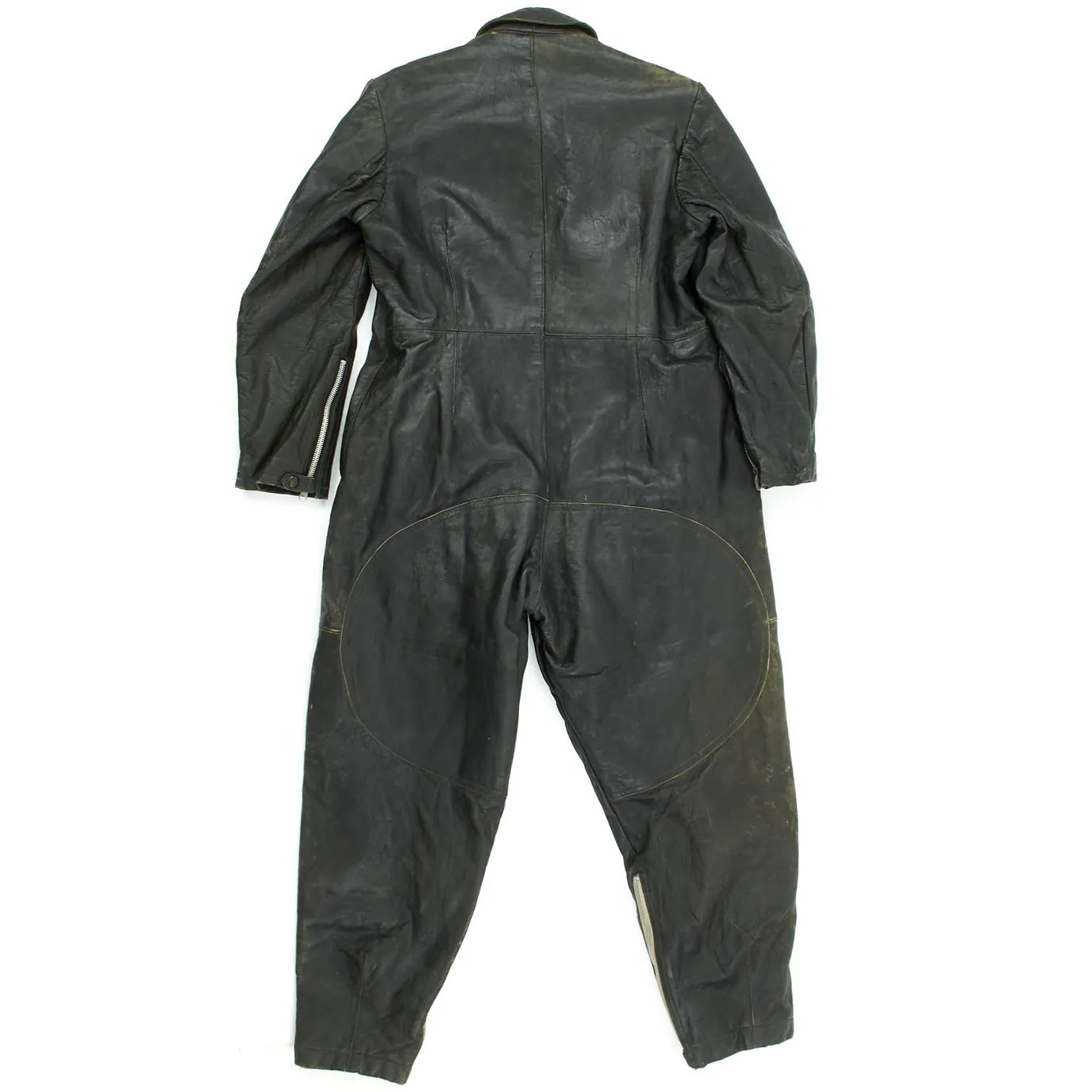 Original German WWII Luftwaffe Leather Winter Flying Suit