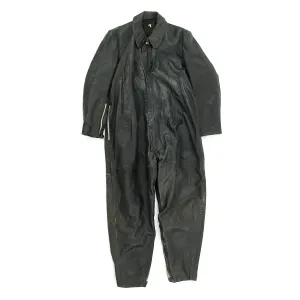 Original German WWII Luftwaffe Leather Winter Flying Suit