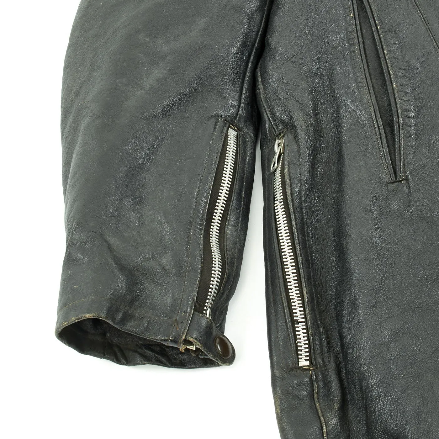 Original German WWII Luftwaffe Leather Winter Flying Suit