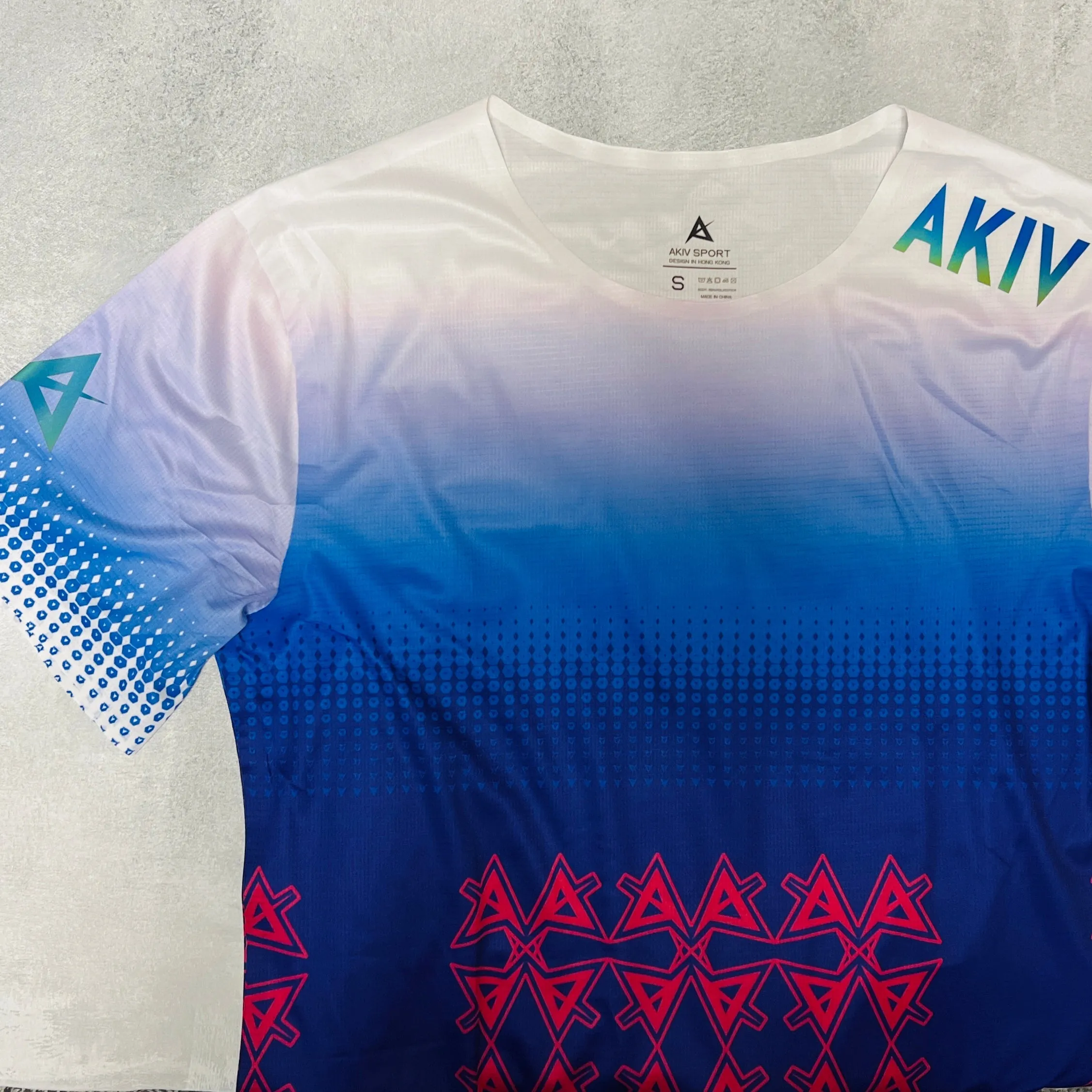Pre-order:Deliver in 14-21 days | AKIV Ultralight Training T-Shirt Kids | Blue