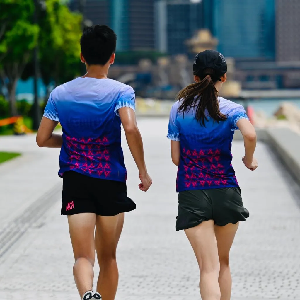 Pre-order:Deliver in 14-21 days | AKIV Ultralight Training T-Shirt Kids | Blue