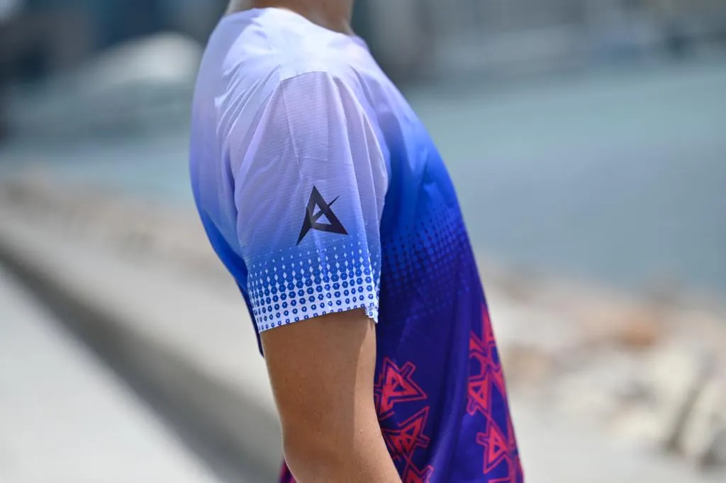 Pre-order:Deliver in 14-21 days | AKIV Ultralight Training T-Shirt Kids | Blue