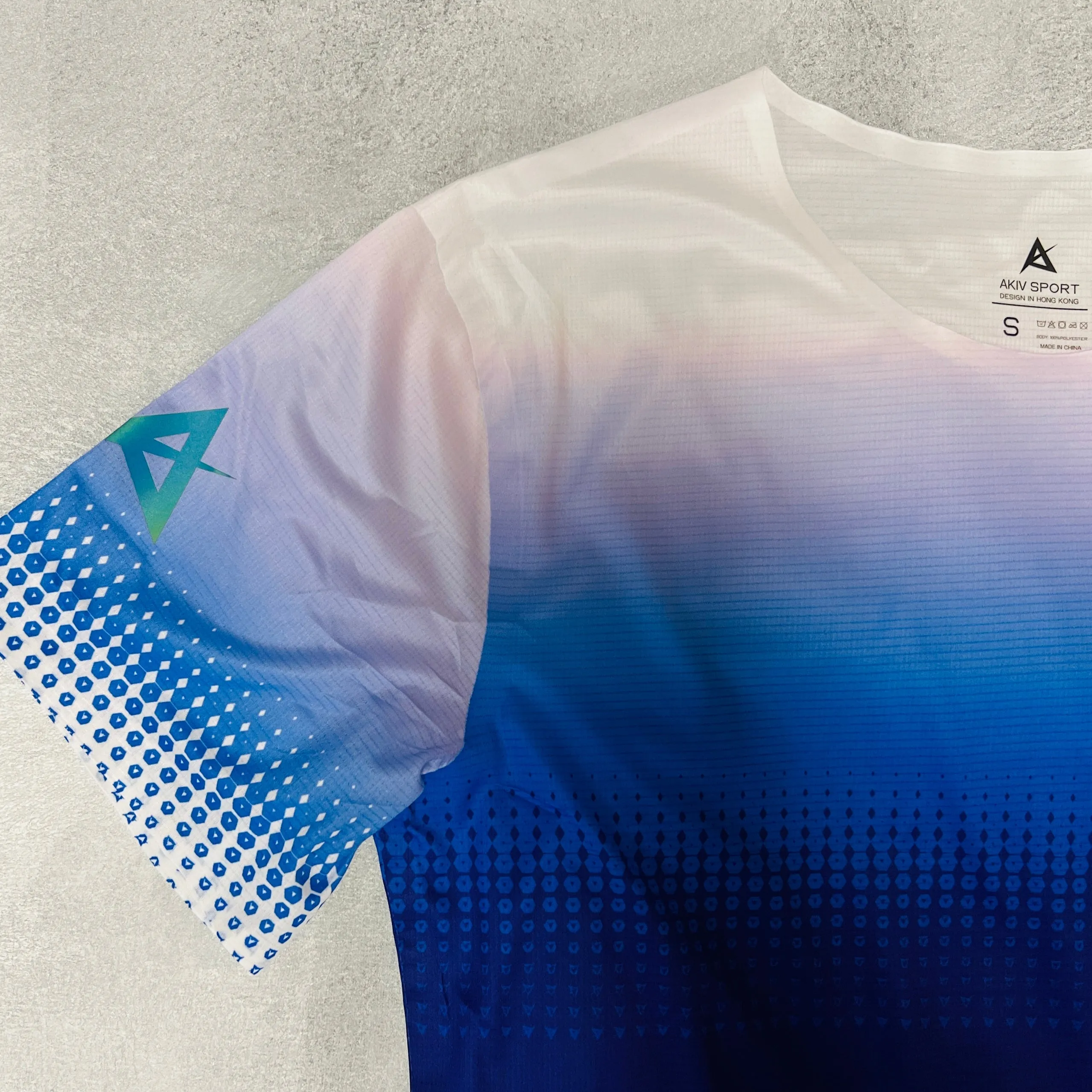Pre-order:Deliver in 14-21 days | AKIV Ultralight Training T-Shirt Kids | Blue