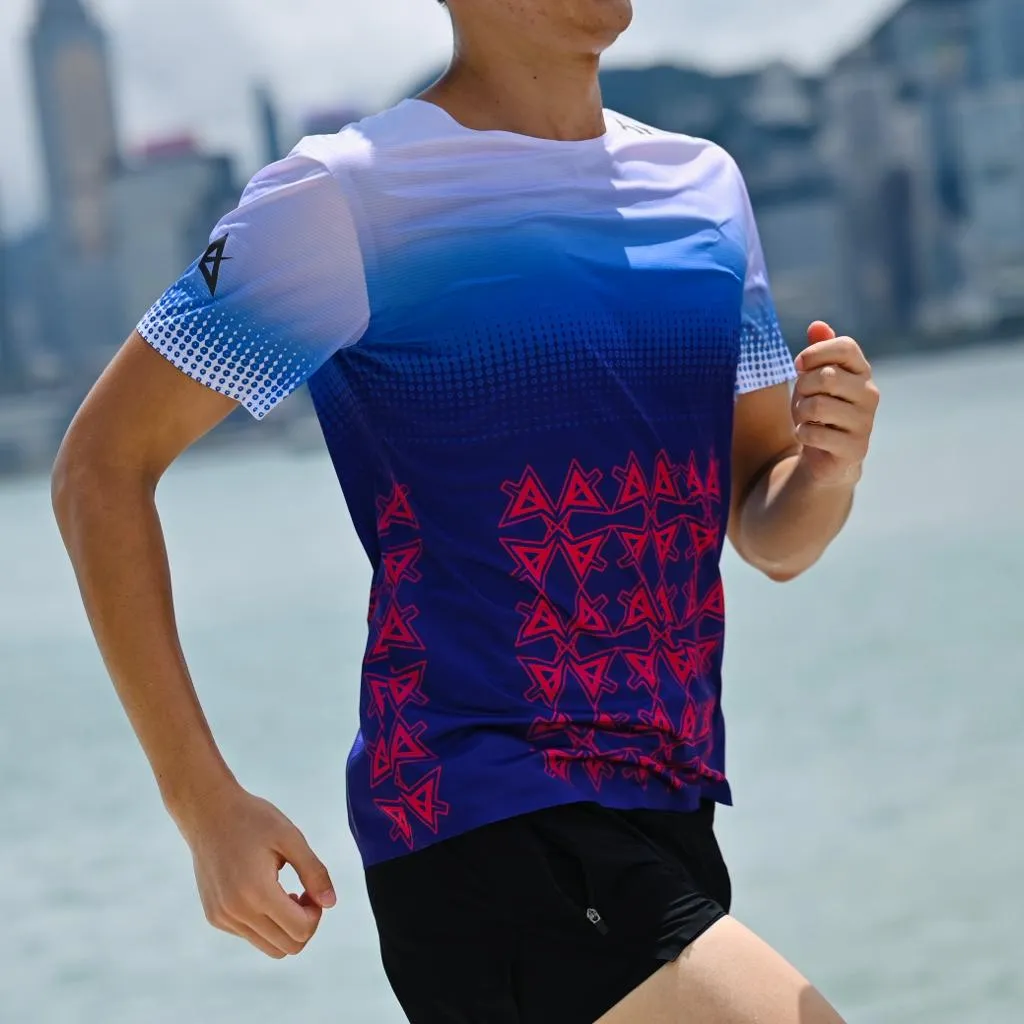 Pre-order:Deliver in 14-21 days | AKIV Ultralight Training T-Shirt Kids | Blue