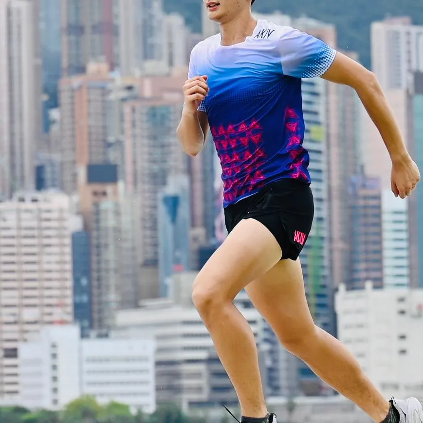 Pre-order:Deliver in 14-21 days | AKIV Ultralight Training T-Shirt Kids | Blue