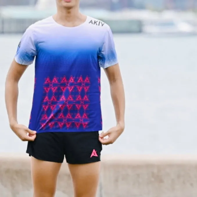 Pre-order:Deliver in 14-21 days | AKIV Ultralight Training T-Shirt Kids | Blue