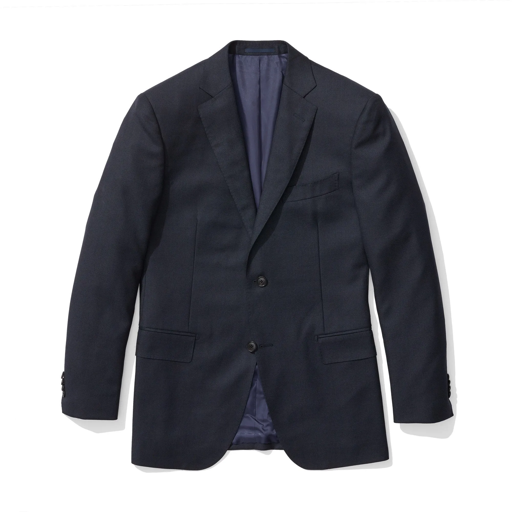 Ramsey - Navy Birdseye Italian Wool Suit