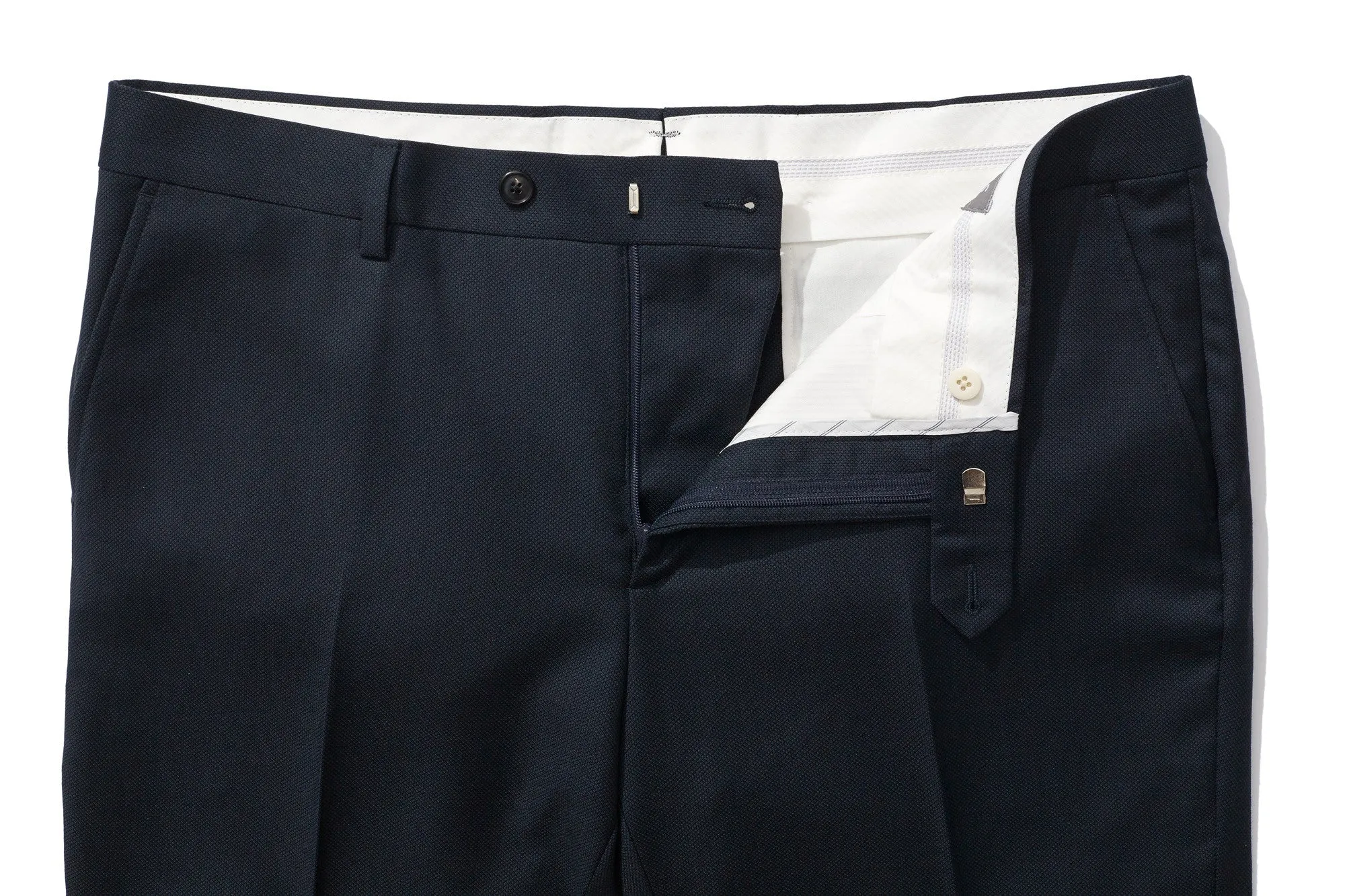 Ramsey - Navy Birdseye Italian Wool Suit