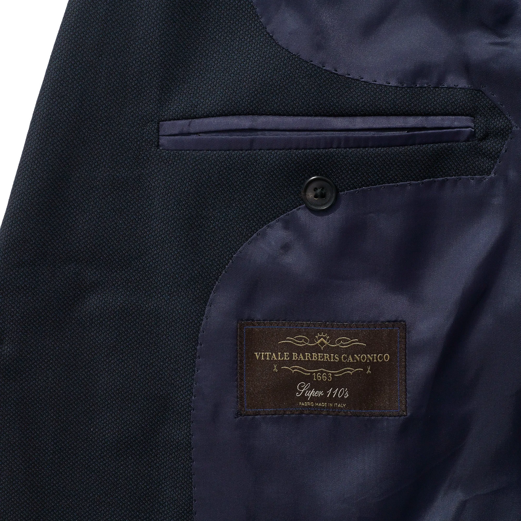 Ramsey - Navy Birdseye Italian Wool Suit