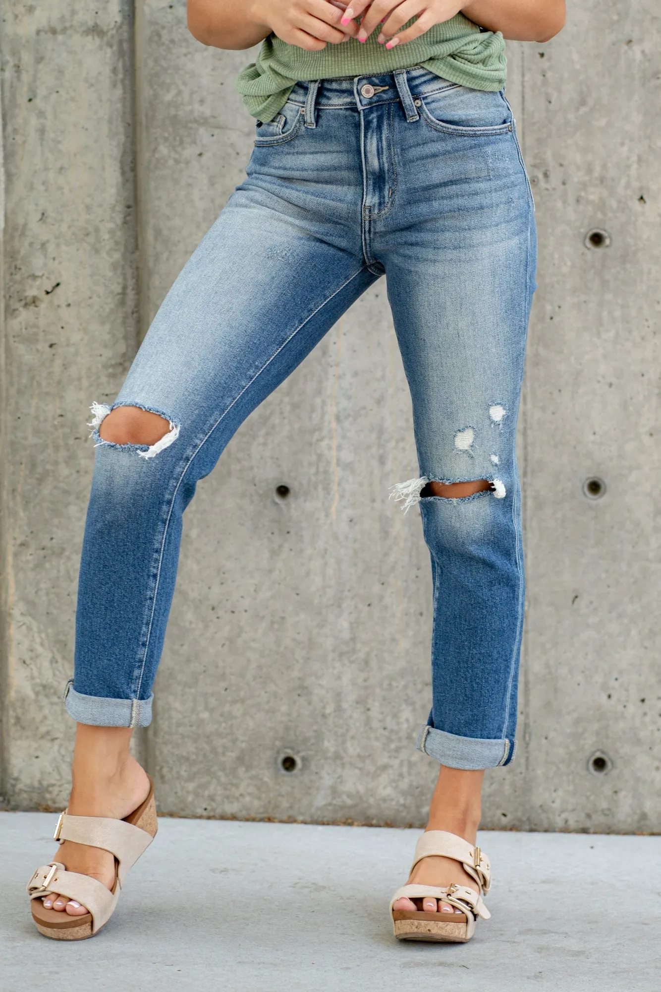 Renton High Rise Slim Straight