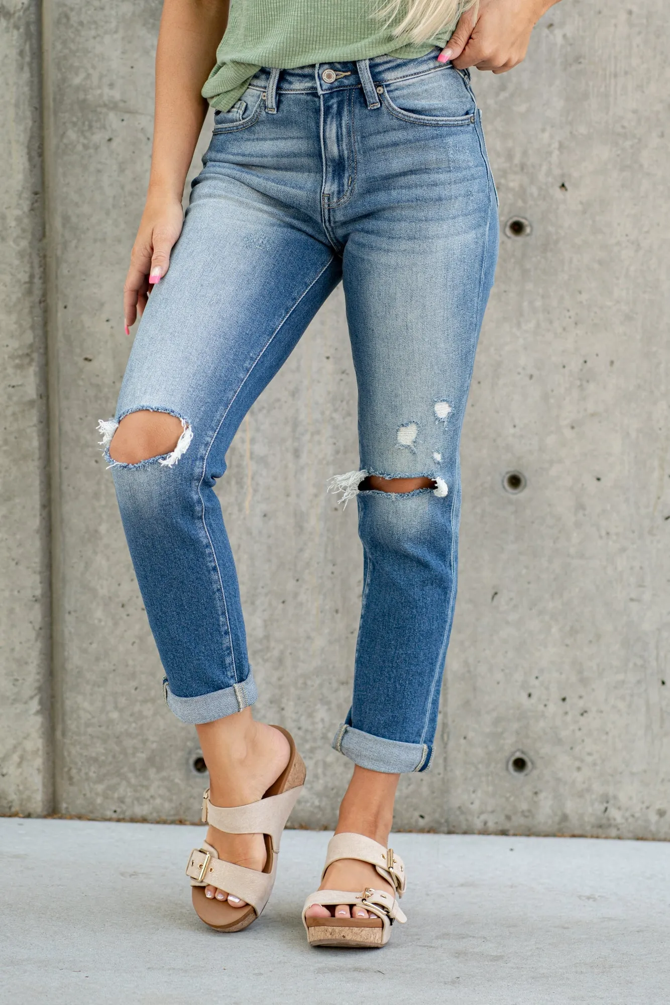 Renton High Rise Slim Straight