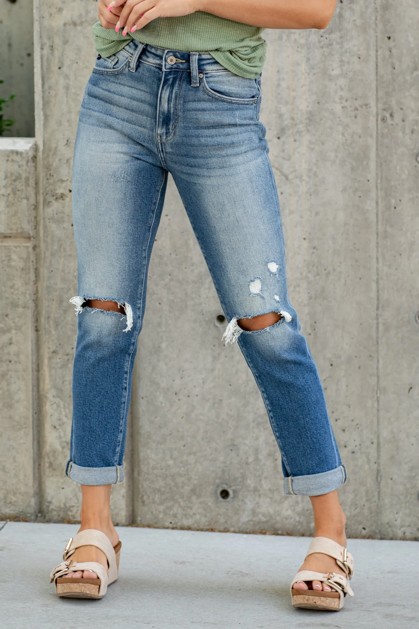Renton High Rise Slim Straight