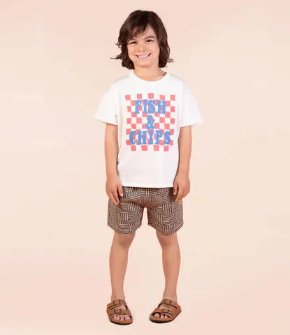 Rock Your Baby FISH AND CHIPS T-SHIRT