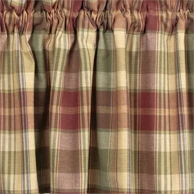 Saffron Unlined Swag Curtains