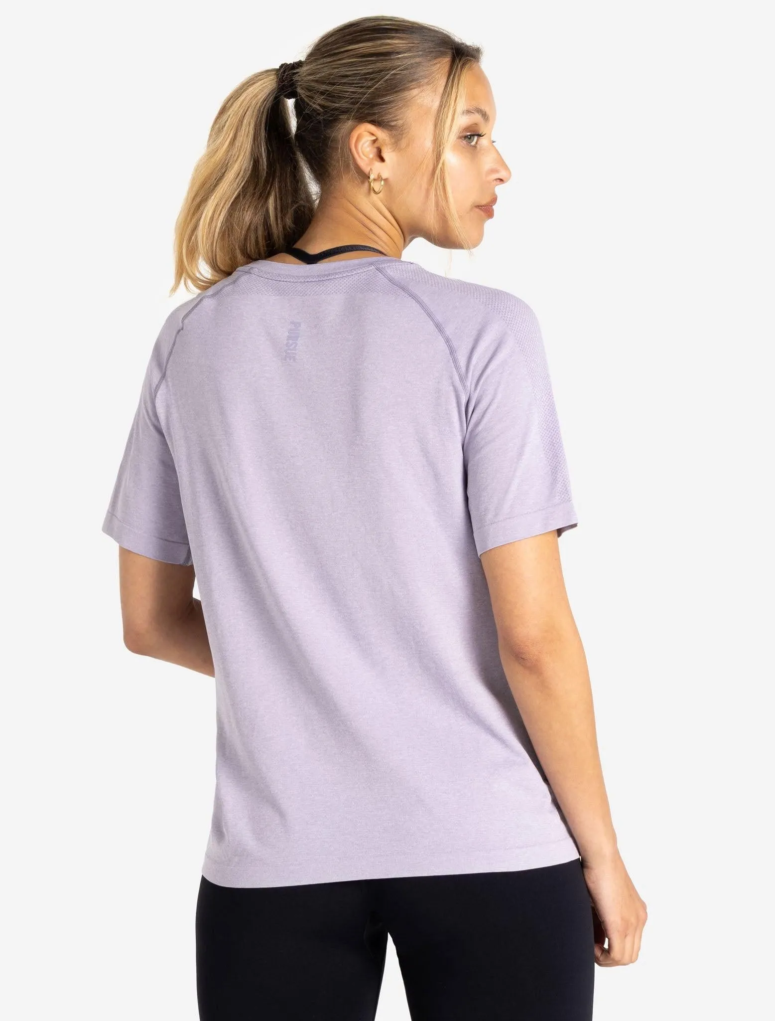 Seamless T-Shirt - Lilac Marl