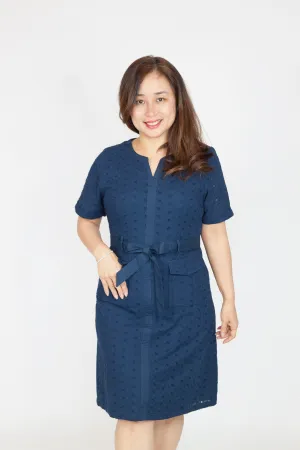 Simple Chic Belted Dress