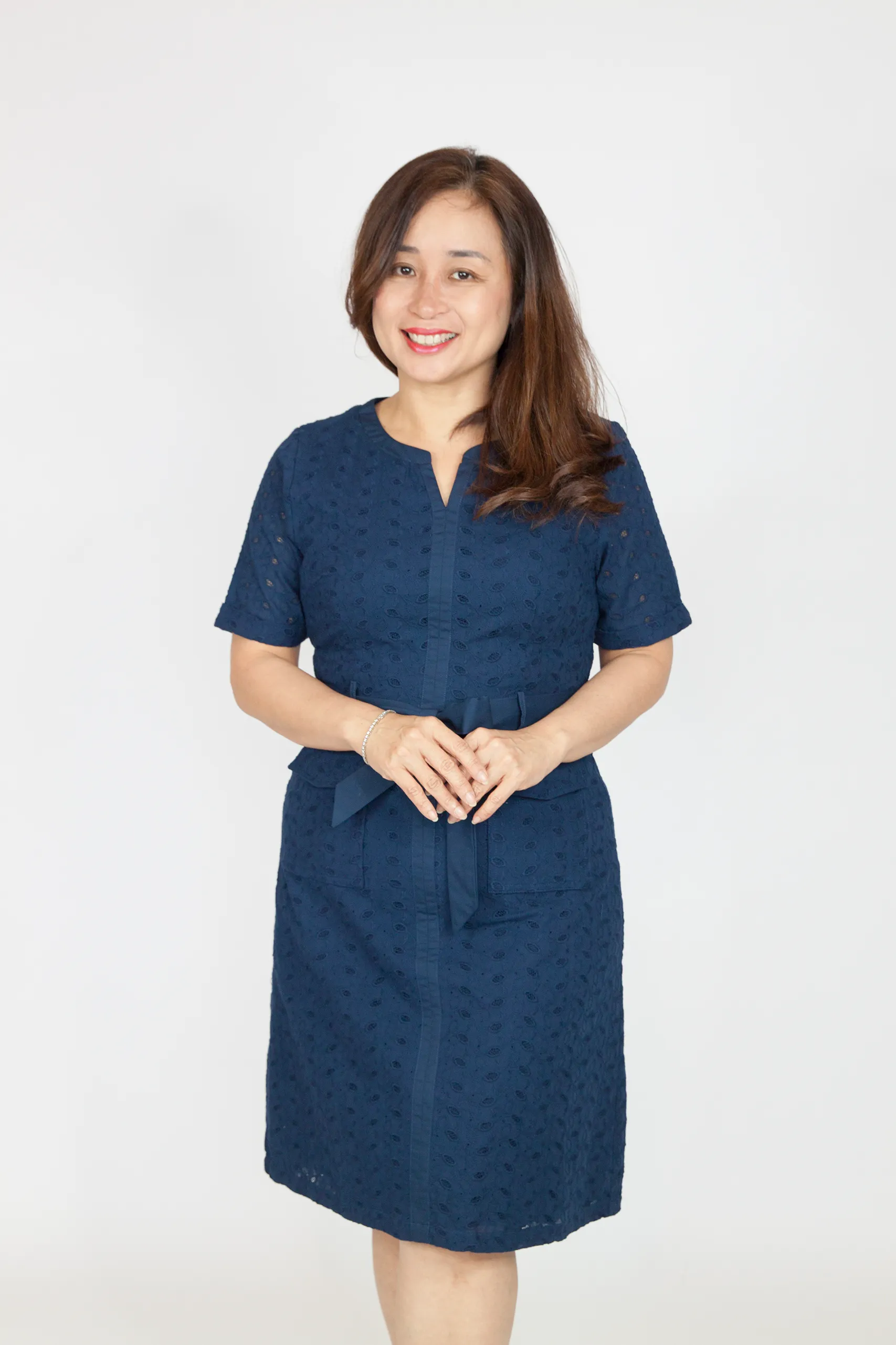 Simple Chic Belted Dress