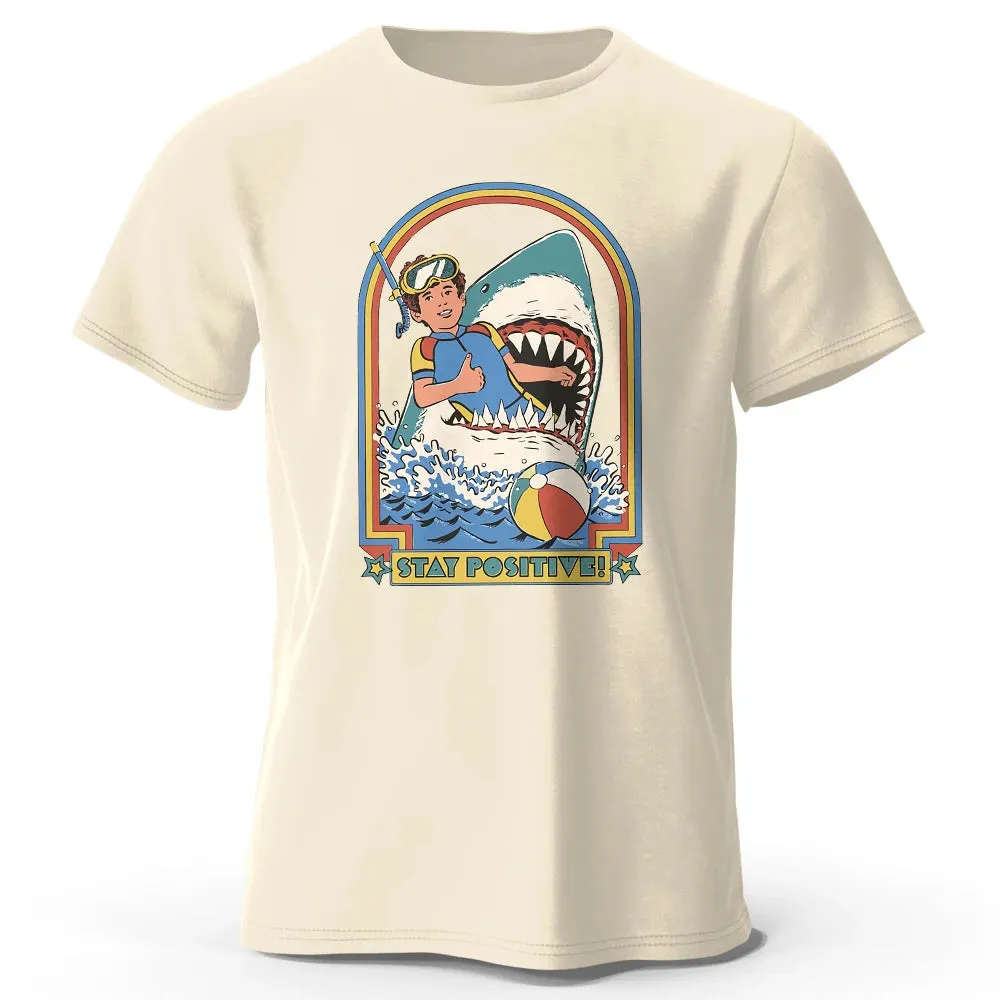 Stay Positive 100% Cotton T-Shirt