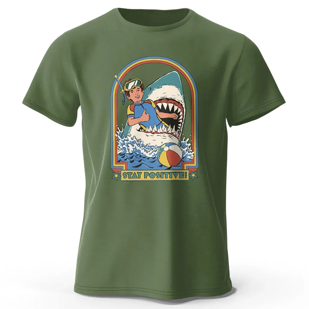 Stay Positive 100% Cotton T-Shirt