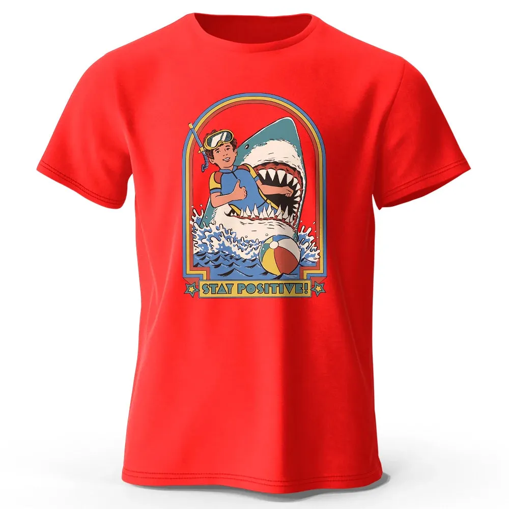 Stay Positive 100% Cotton T-Shirt
