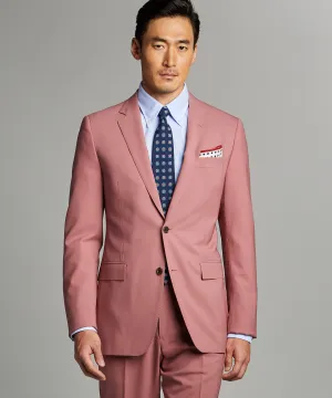 Sutton Wool Gabardine Suit Jacket in Mauve