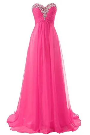 Sweetheart Beaded Illusion Fashion Evening Dresses