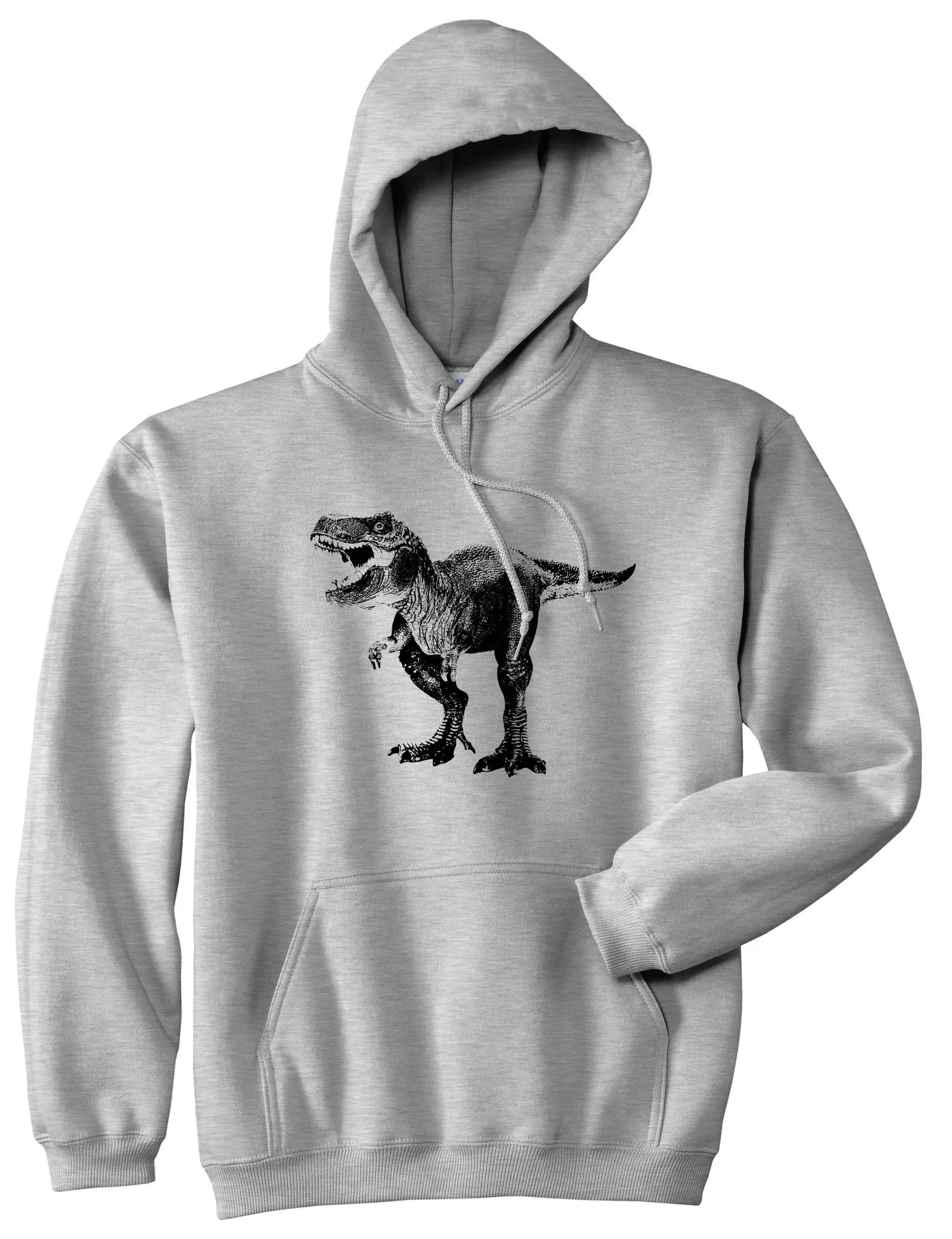 T-Rex Dinosaur Pullover Hoodie Hoody