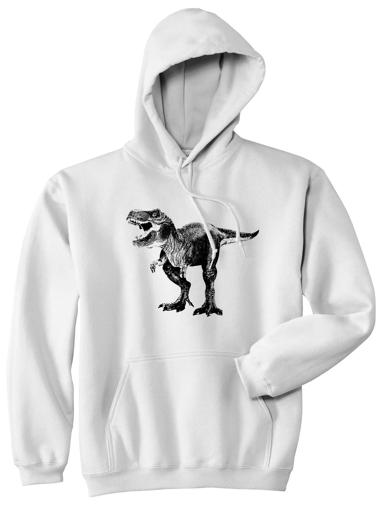 T-Rex Dinosaur Pullover Hoodie Hoody