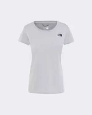 The North Face Reaxion Amp Crew Women Hiking T-Shirt Light Grey