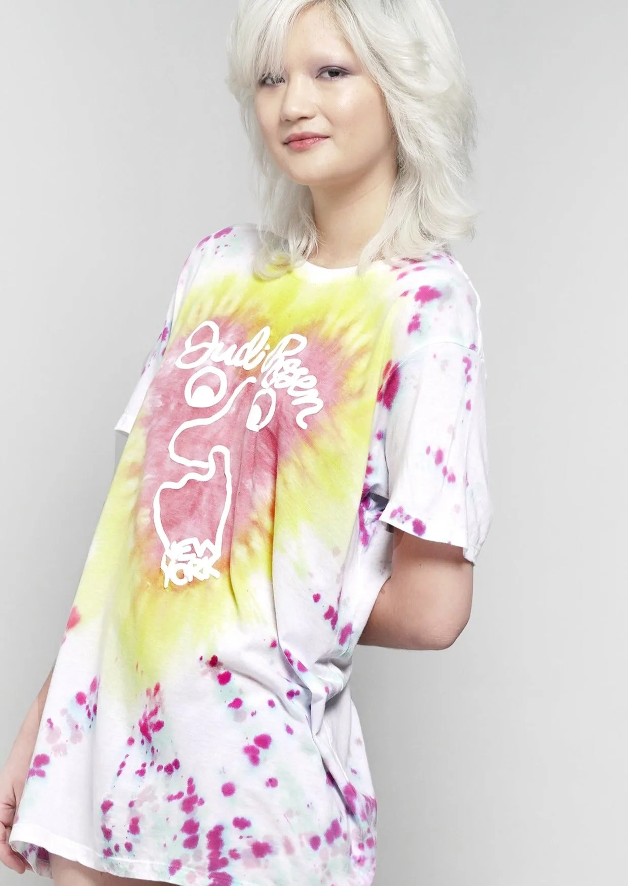 Tie Dye T-Shirt • Judi Rosen New York Logo