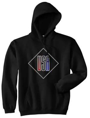 USA Diamond Logo Pullover Hoodie