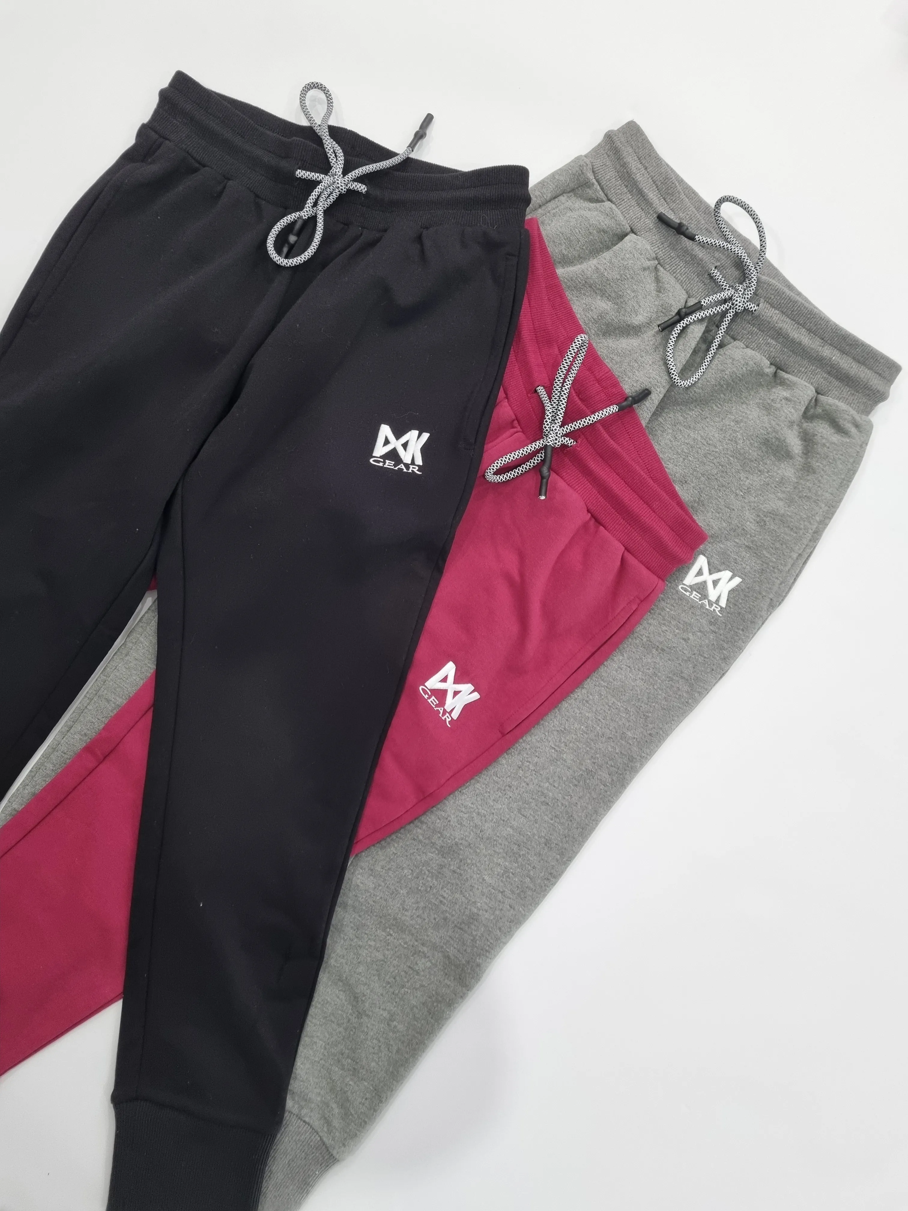 Women's Cropped Trackies - Black